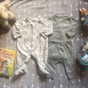 🐘BABY BOY “ANIMALS” CARTER SLEEP 3mo BUNDLE!!
